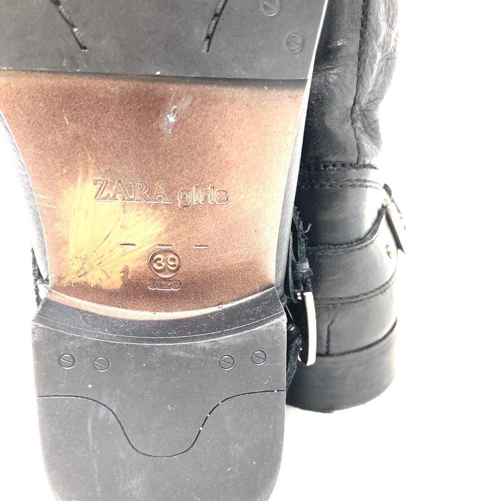 Zara Girls Moto Boots - Picture 6 of 8